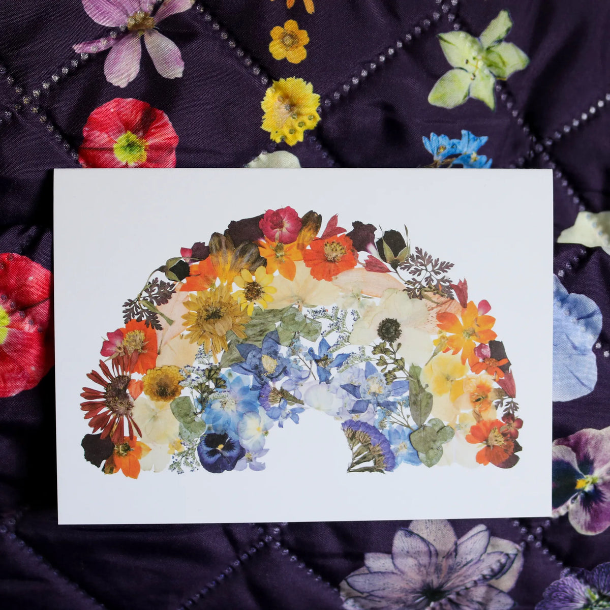 Bright Rainbow Greeting Card
