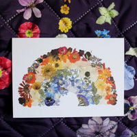 Bright Rainbow Greeting Card