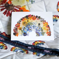 Bright Rainbow Greeting Card