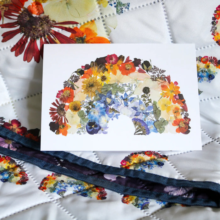 Bright Rainbow Greeting Card