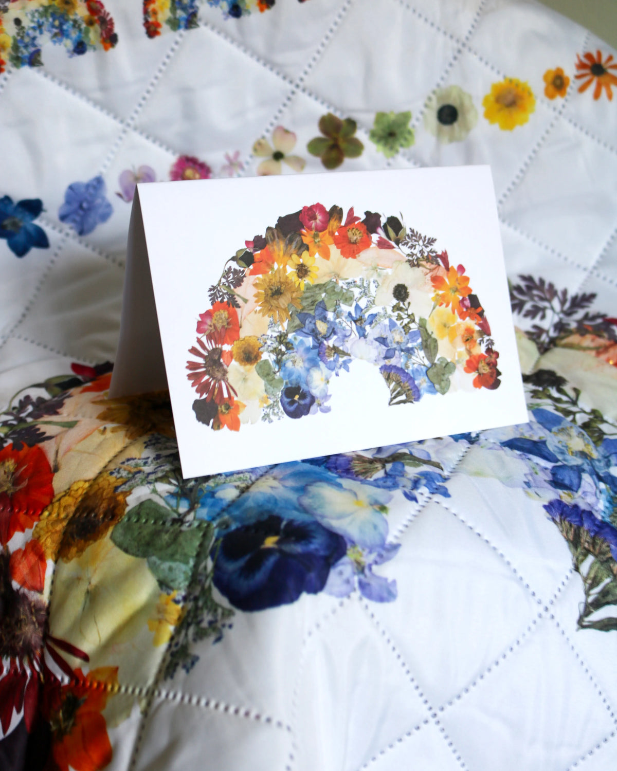 Bright Rainbow Greeting Card