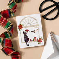 Santa Disguise Greeting Card