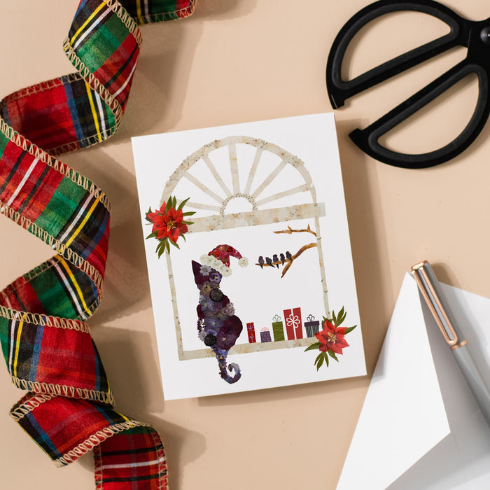 Santa Disguise Greeting Card