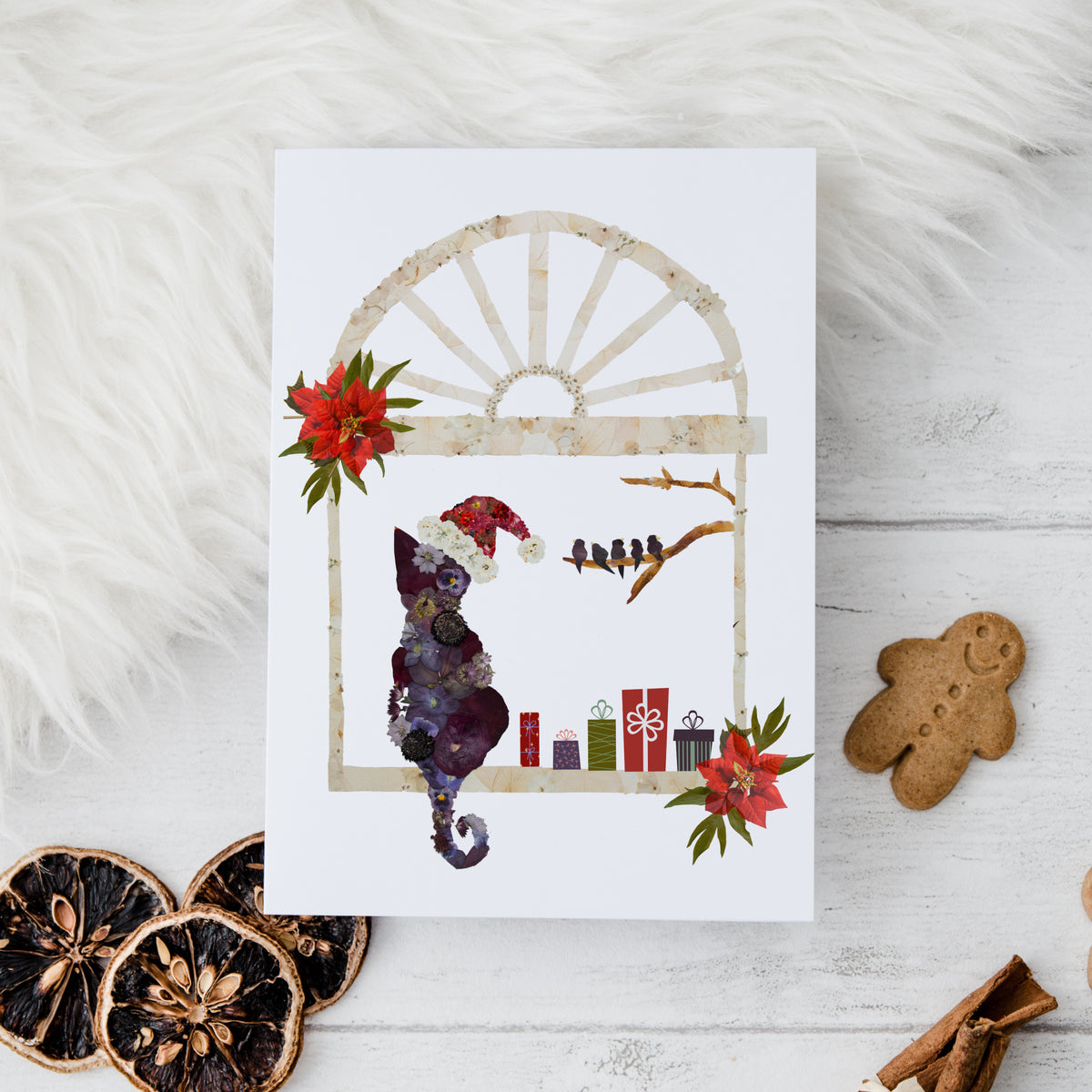 Santa Disguise Greeting Card