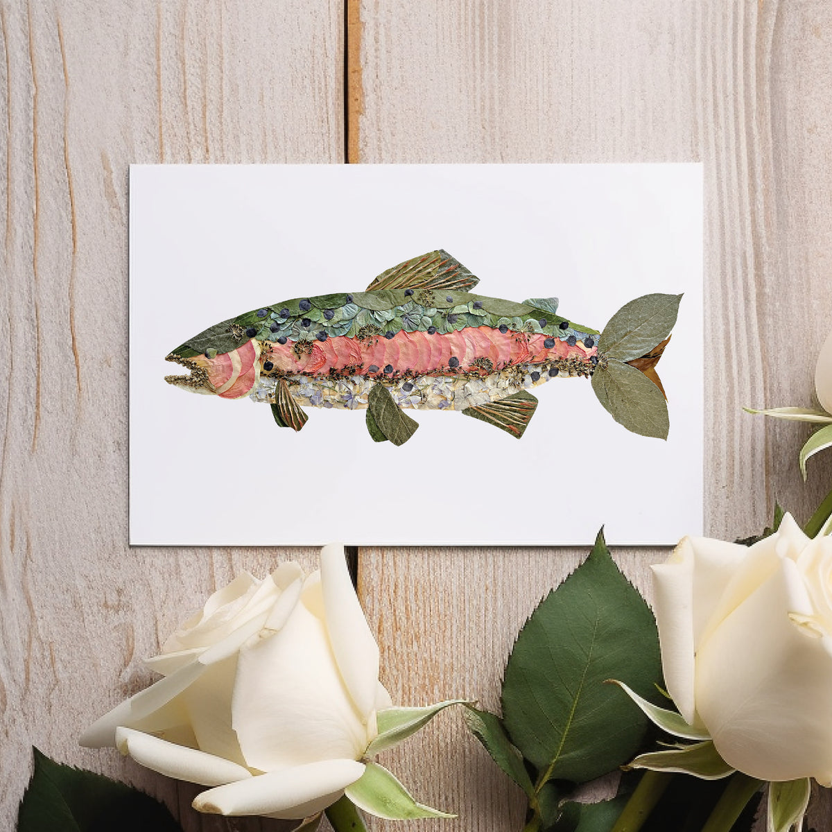 Trout Greeting Card