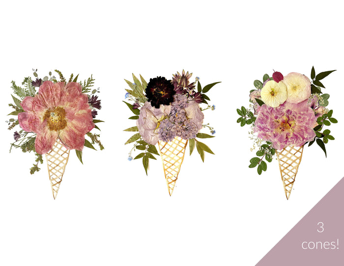 Ice Cream Cones (Digital Prints)