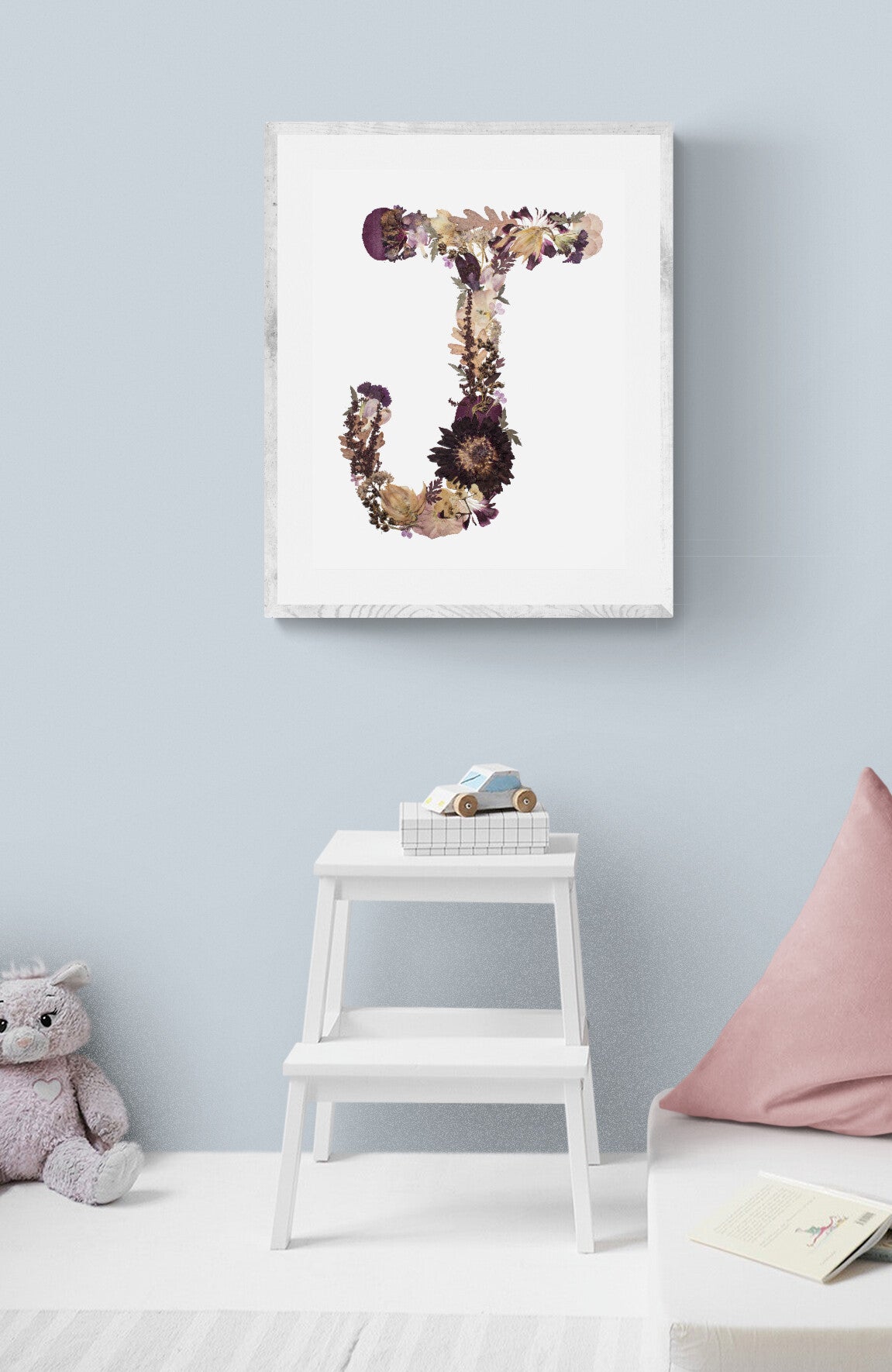 Floral Letter Prints (Digital Prints)